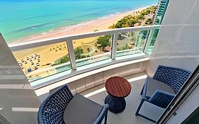 Flat Beira-Mar em Hotel de Alto Padrão - Andar Alto - Vista mar